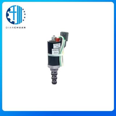 YB35V00005F1 KWE5K-20 G24D12A Directional Control Solenoid Valve For Kobelco SK480LC-6E SK200-6E SK230-6E Excavator Parts