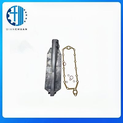 6150-61-2124 Oil Cooler Cover For Komatsu 6D125 Engine PC400-8 Excavator