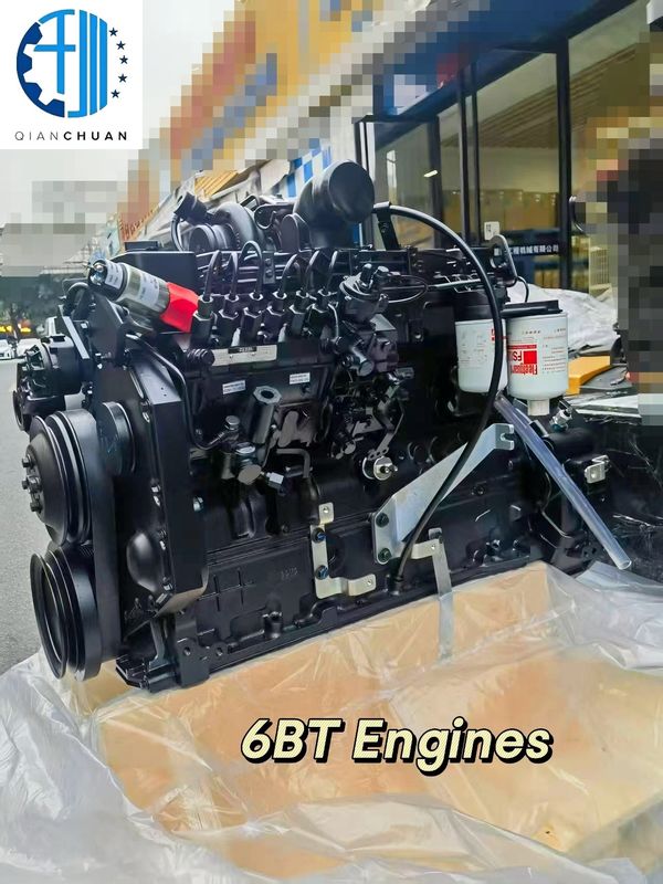 New Cummins 6BT Engine Assembly For Hyundai R220-9 Excavator